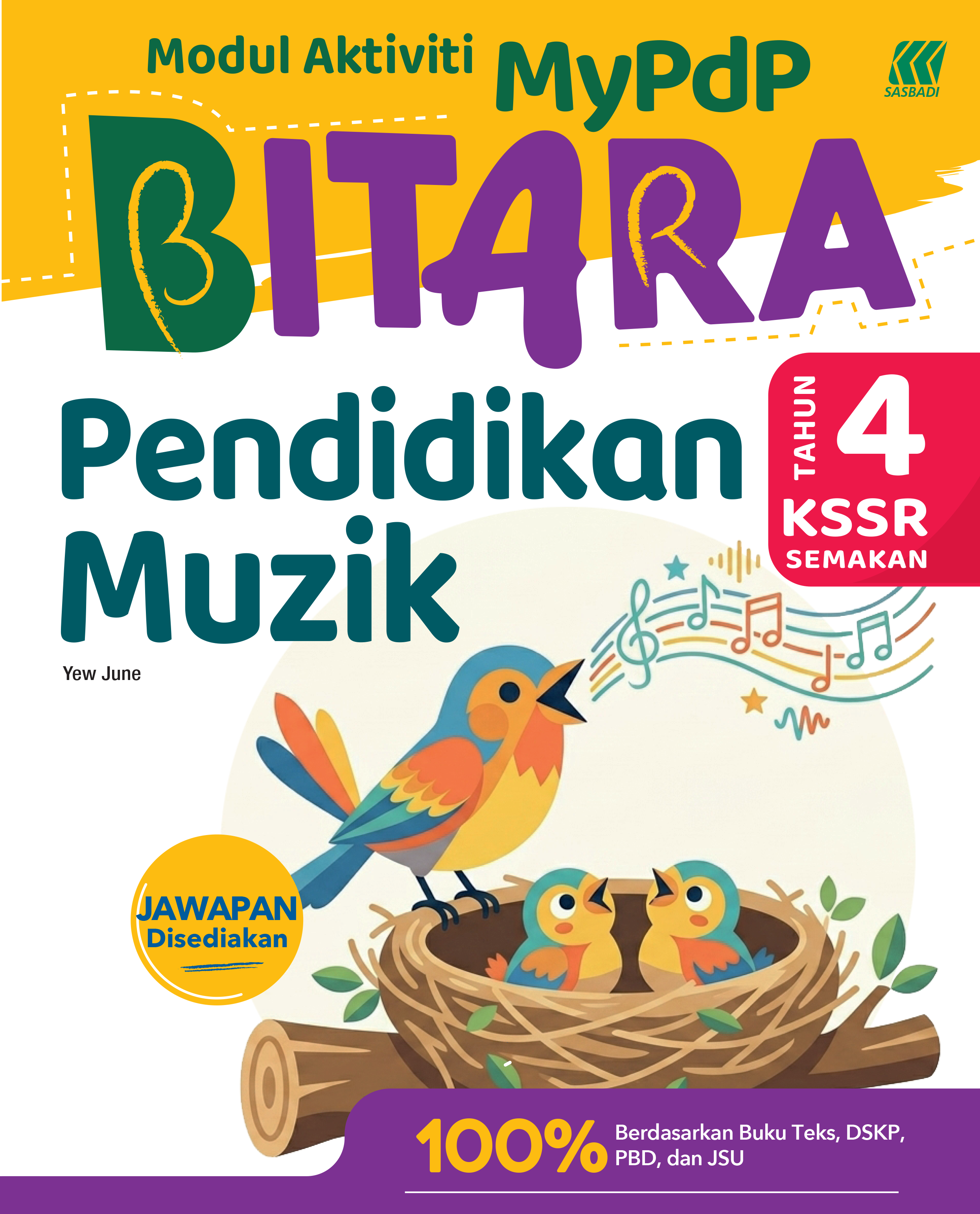 MyPdP BITARA KSSR Muzik Tahun 4 (NM) Cover